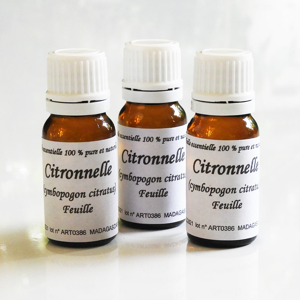 Huile essentielle de citronnelle