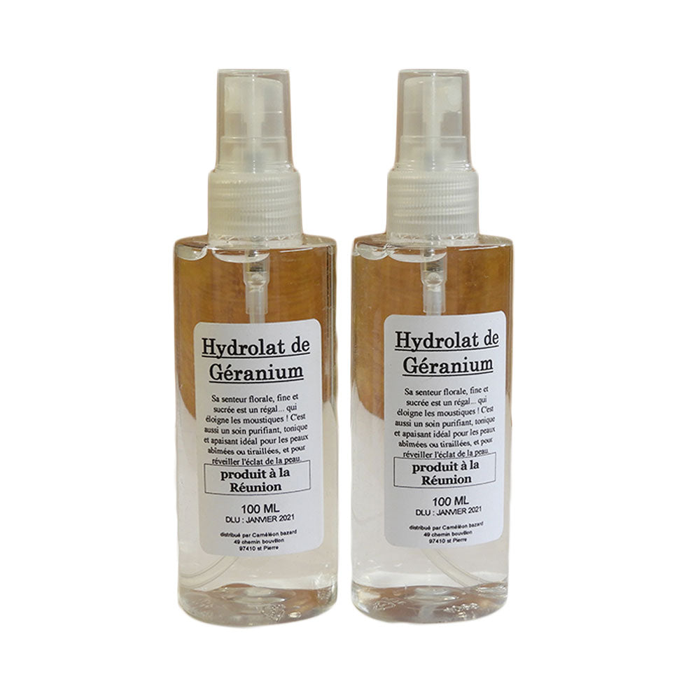 Hydrolats de géranium