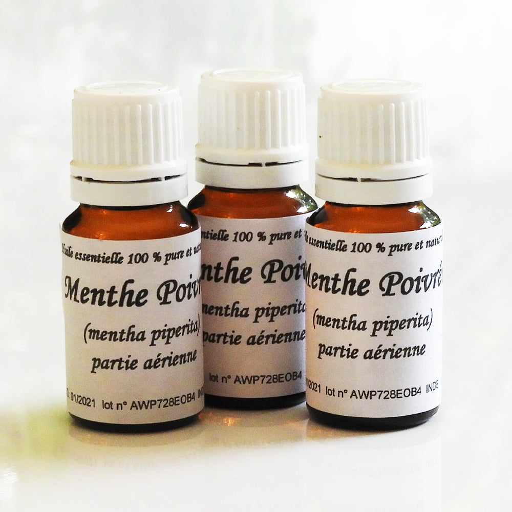 huile essentielle de menthe poivrée