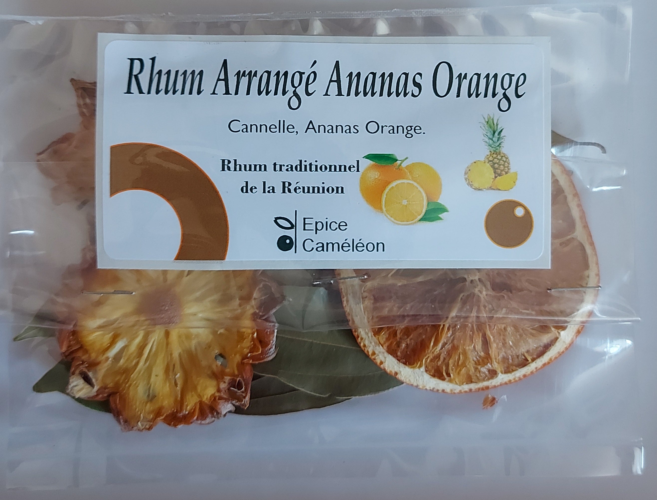 rhum arrangé ananas orange